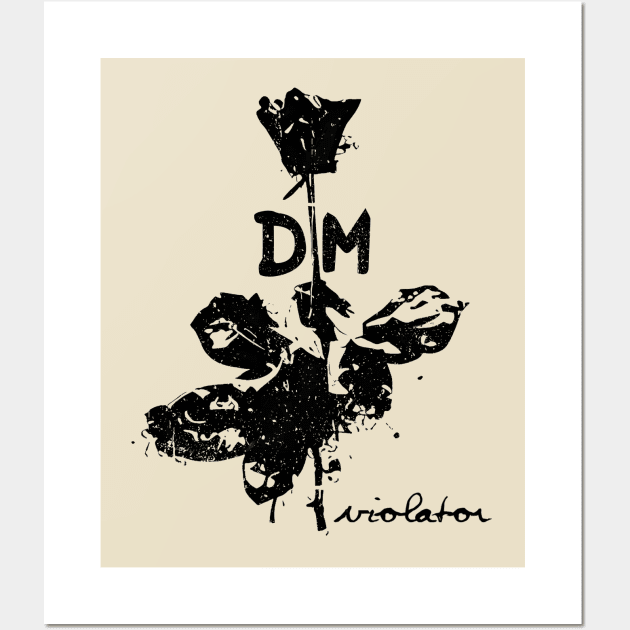 Violator - Depeche Mode Wall Art by RetroPandora